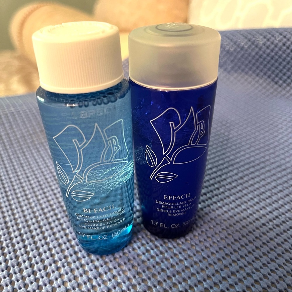 NWT~2 Lancôme-Makeup Remover-Effacil & Bi-Facil-50 ml each